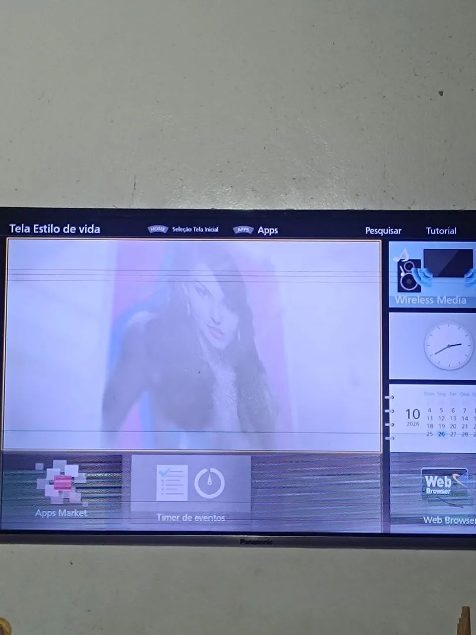 Televisão média com defeito para retirada de peças  - Foto 2