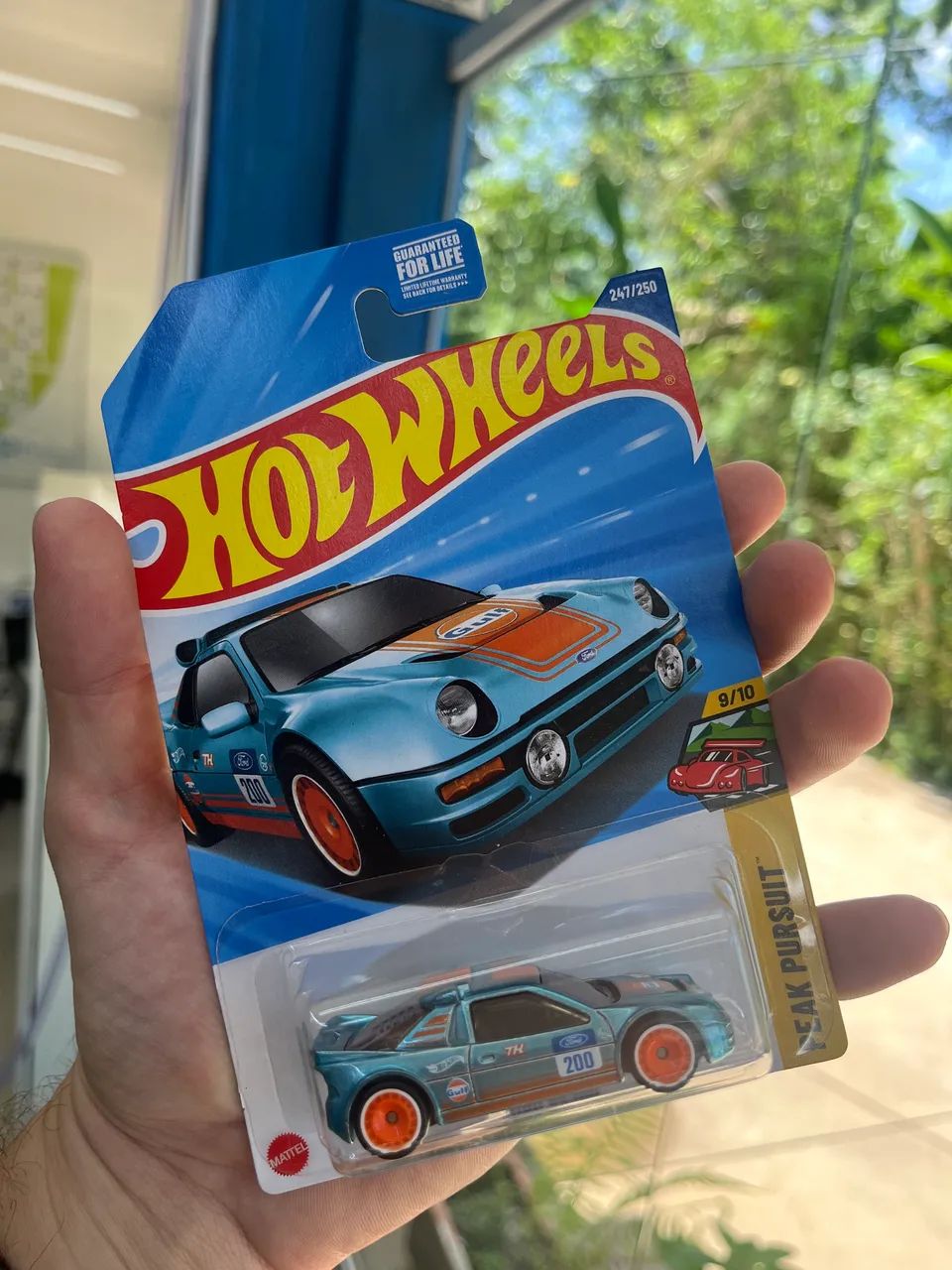Hot wheels Ford RS200 Super Treasure Hunt STH + Protetor - Hobbies