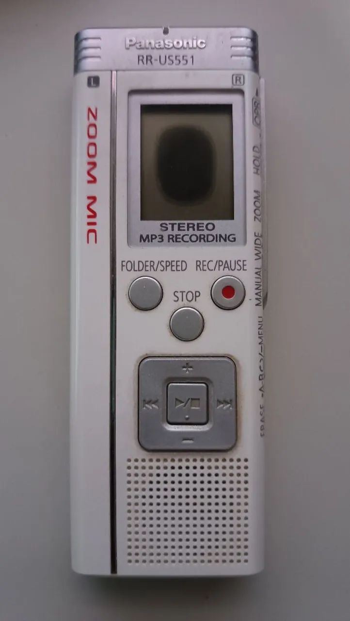 Gravador de Áudio Panasonic 