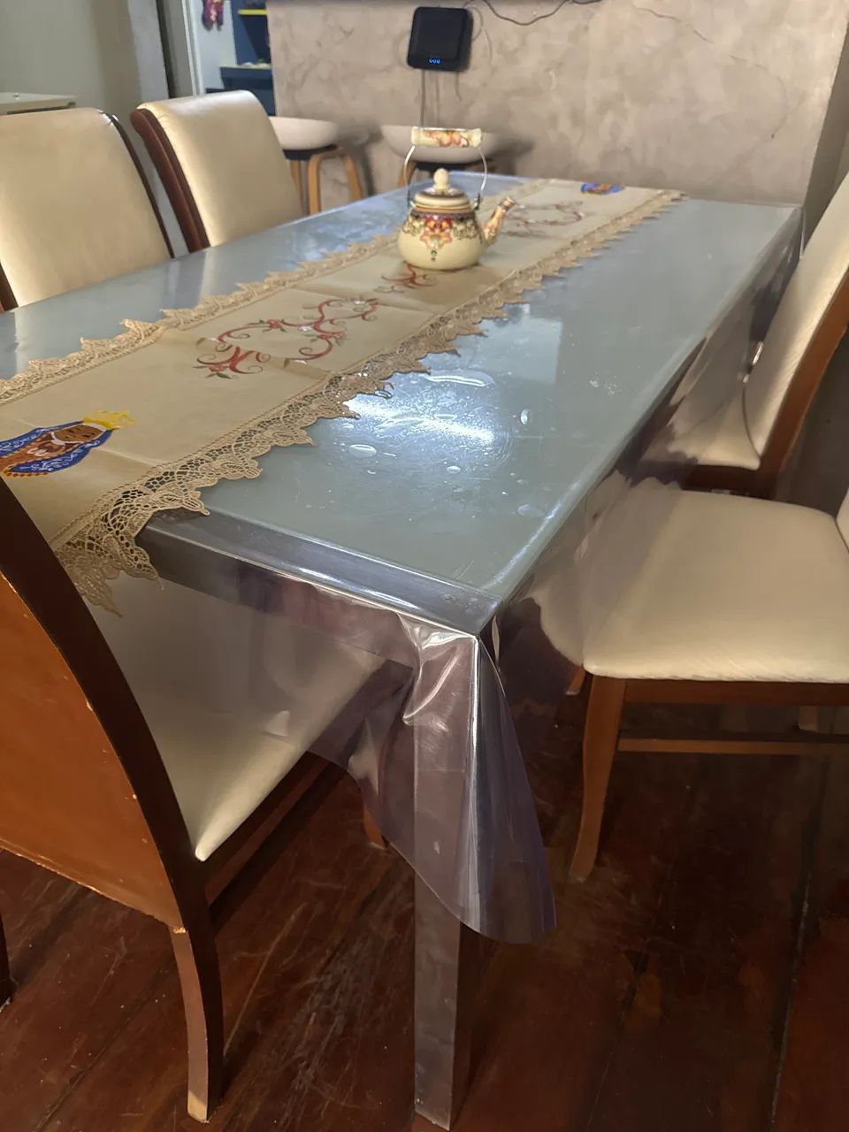 Mesa de jantar 6 lugares 