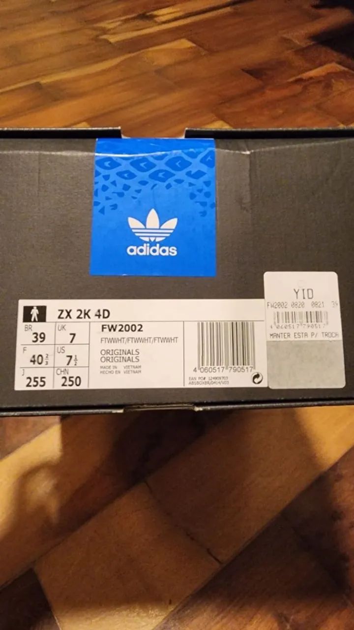 Tênis adidas zx 2k 4d cloud white - Calçados Esportivos - Paraíso