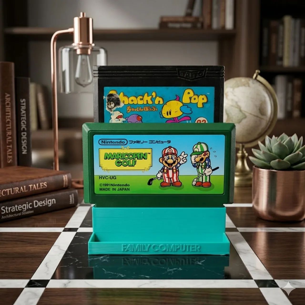 Mario Open Golf e  Shackn Pop (Famicom) 