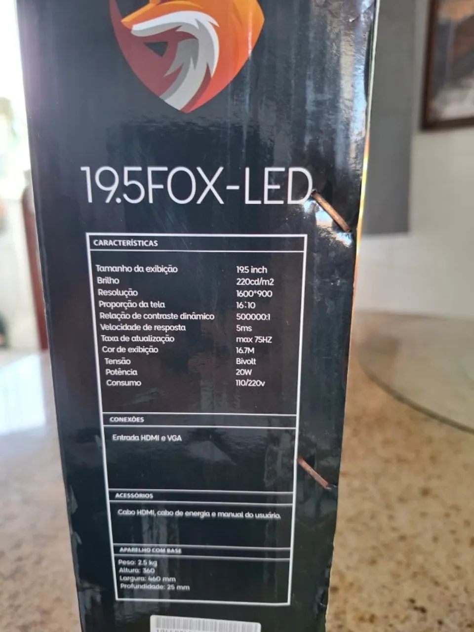 Monitor 19,5 marca FOX RACER - Foto 5