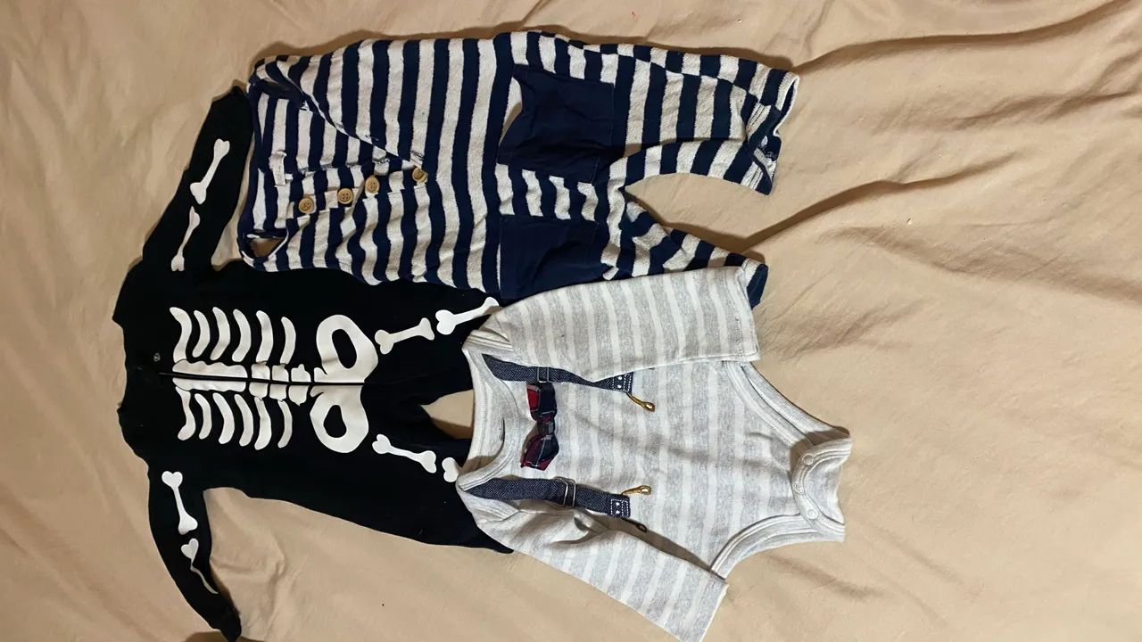 Vendo lote de roupa bebê menino 3m+ - Foto 4