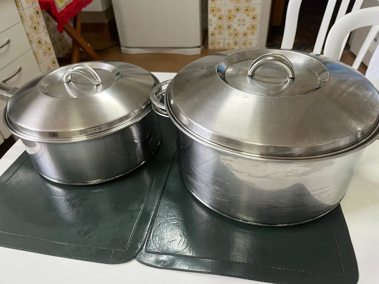 Panela Tramontina inox fundo triplo