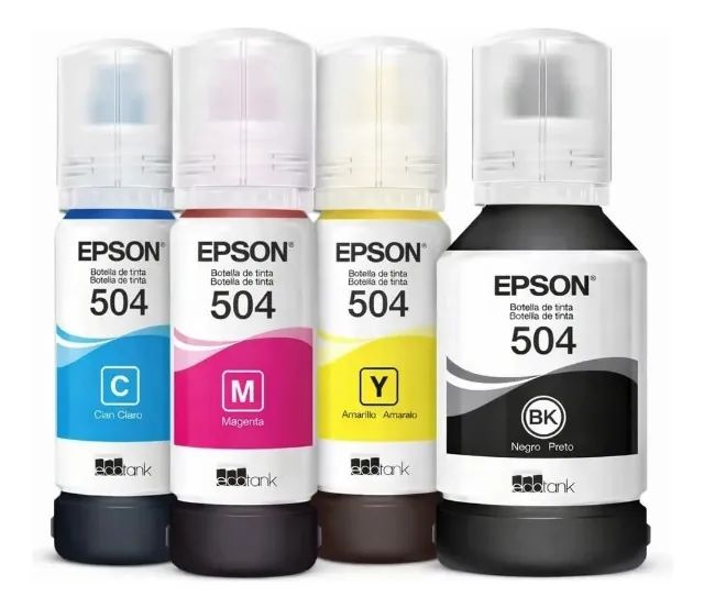 KIT TINTA EPSON 544 ORIGINAL - 4 CORES - Foto 3