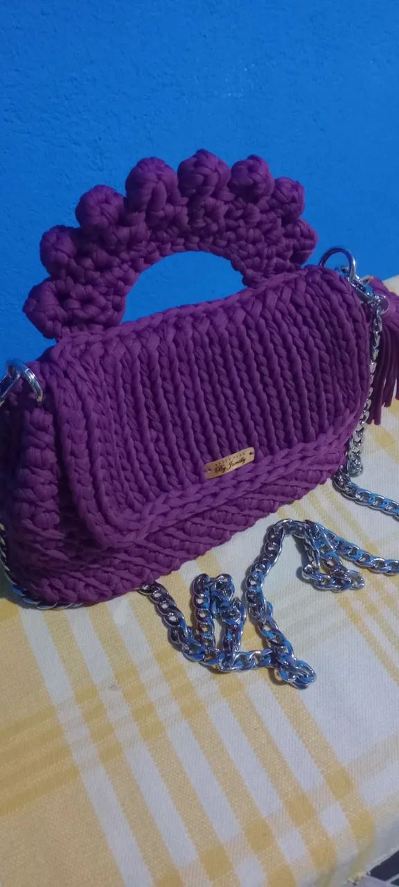 Bolsa de Crochê (Original) - Foto 5
