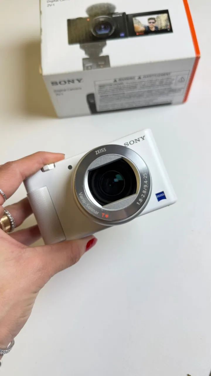 Sony ZV1 (com flash, carregador e bateria extra) - Foto 2