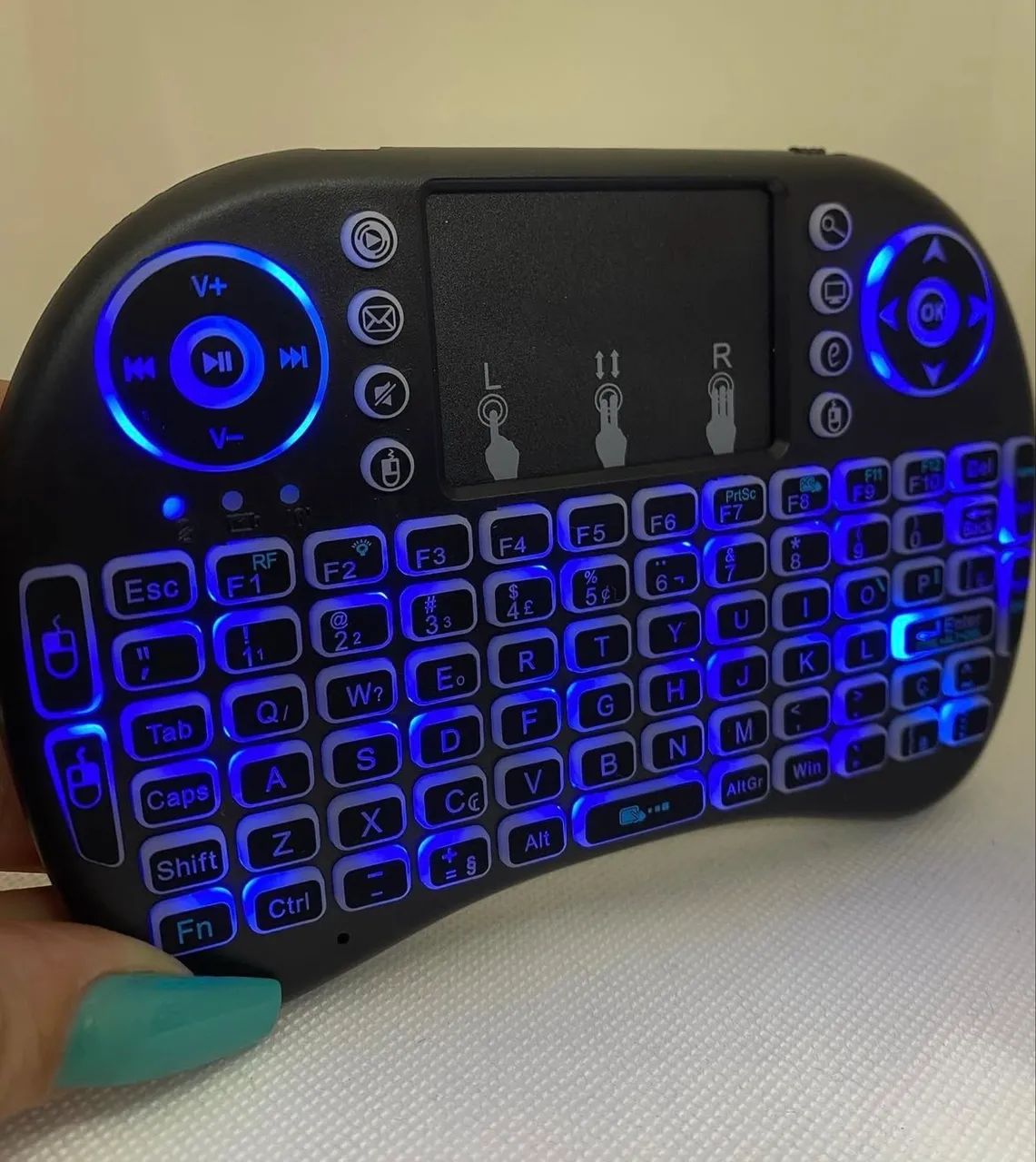 Teclado led controle tv box  - Foto 3