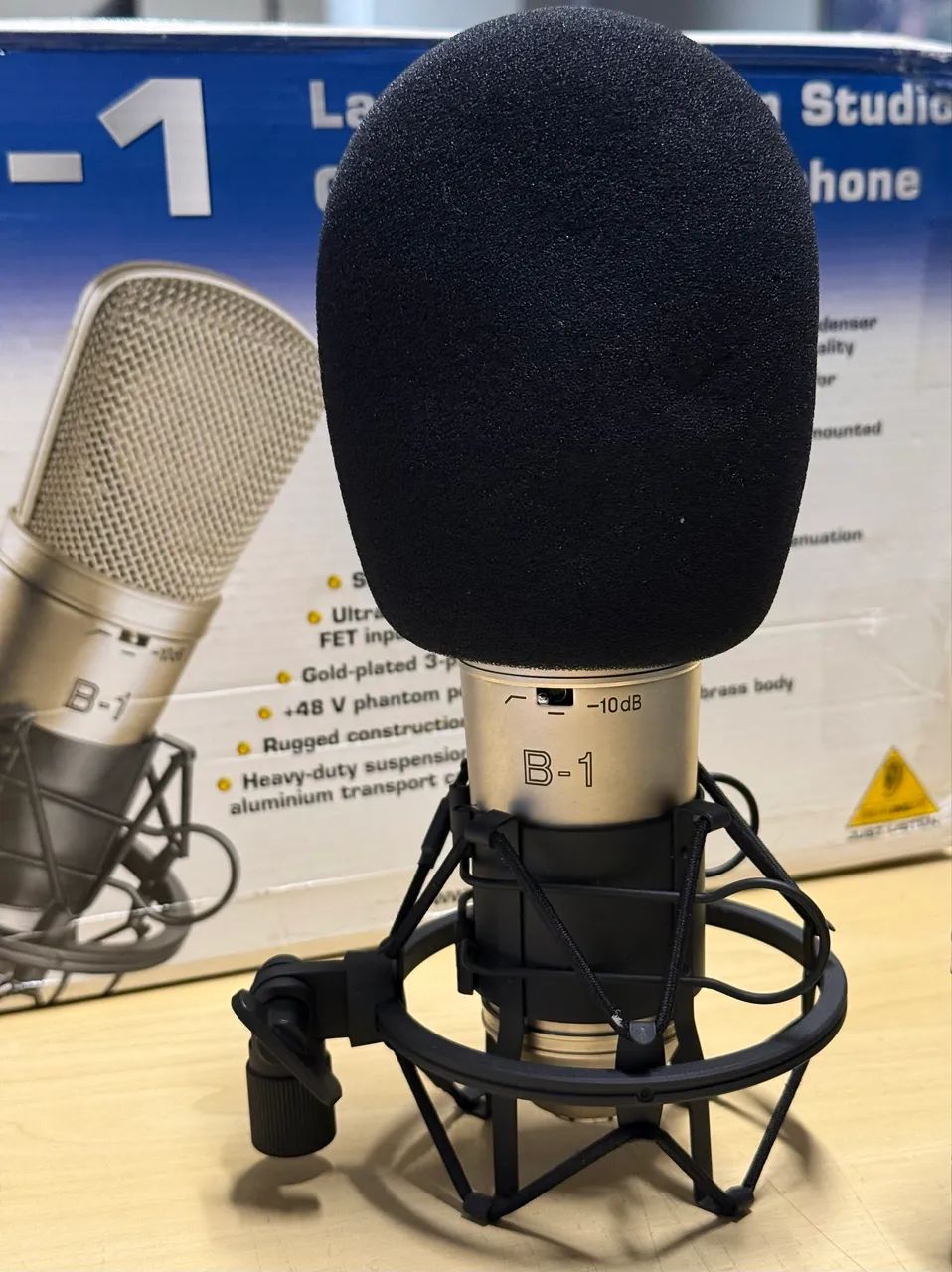 Microfone Profissional Behringer B1 - Novo - Foto 4