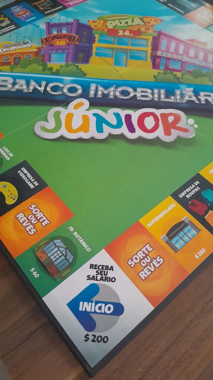Jogo Banco Imobiliário Júnior  - Foto 5
