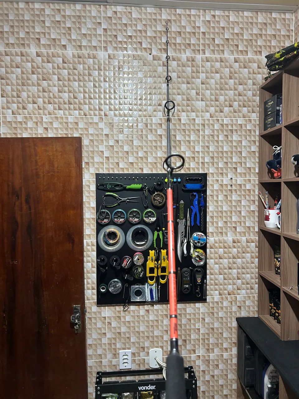 Vara Para Molinete Marine Venza BG 2 Partes Carbono 2,13m 20-50 Lbs - Foto 3