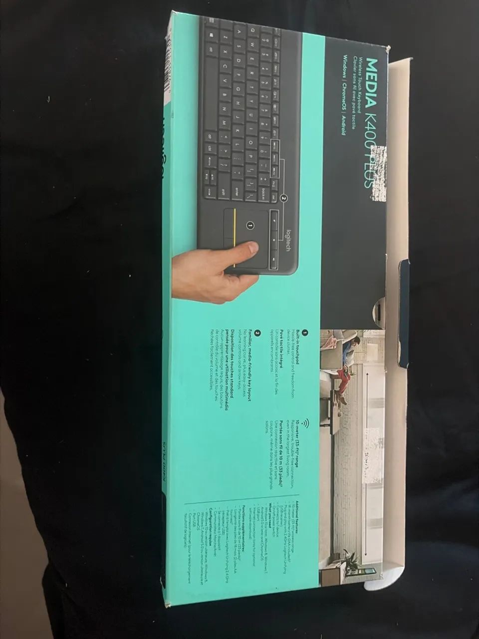 Teclado logitech k400 plus - Foto 4