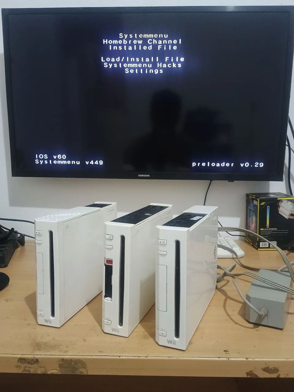 Nintendo wii 3 consoles funcionando  - Foto 4
