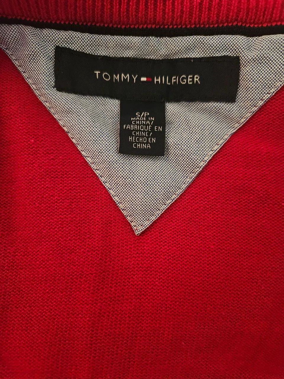 Suéter Tommy Hilfiger original vermelho - Foto 2