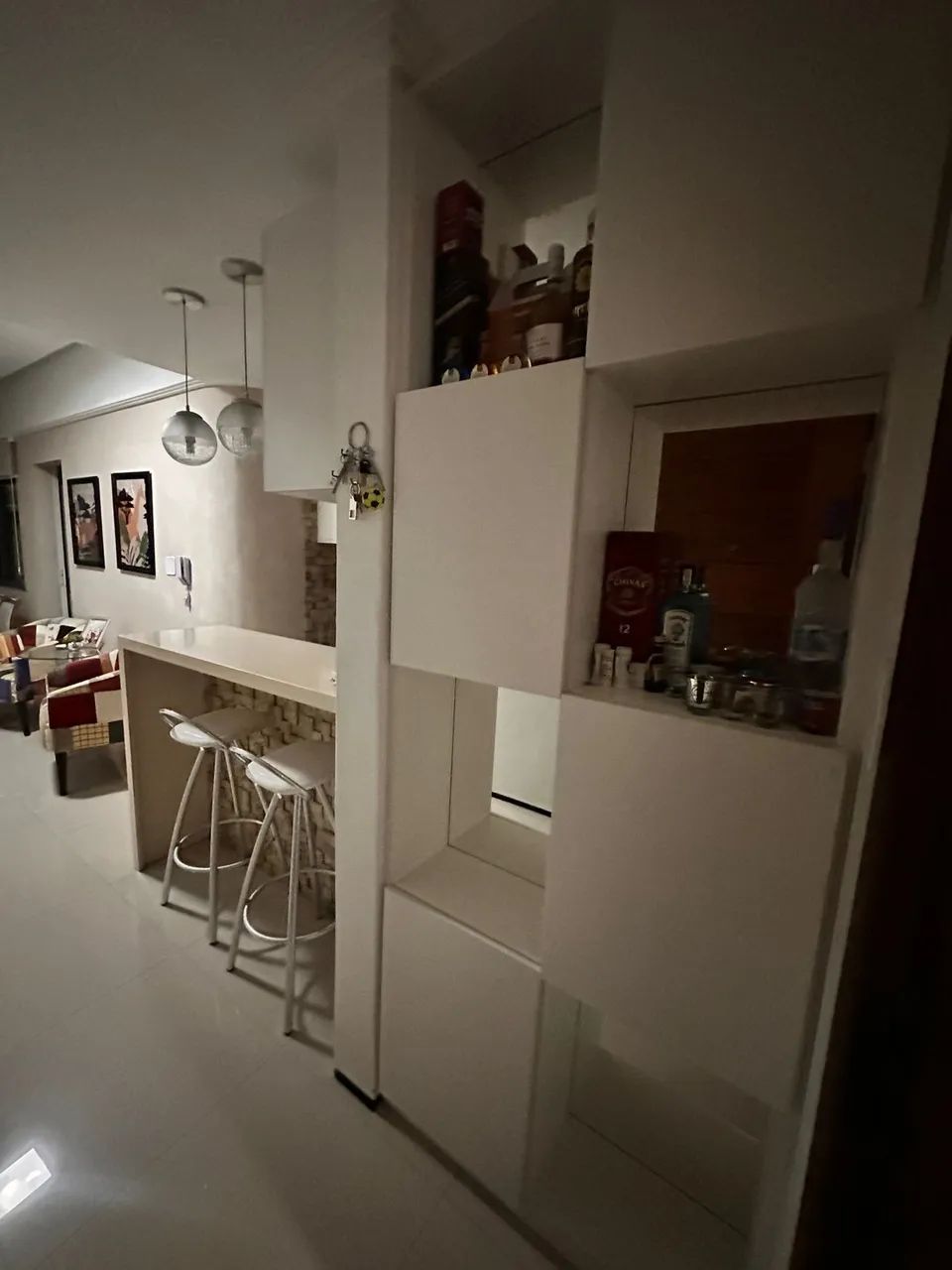 Alugo Apartamento Semi Mobiliado |2 quartos com suíte - Foto 4