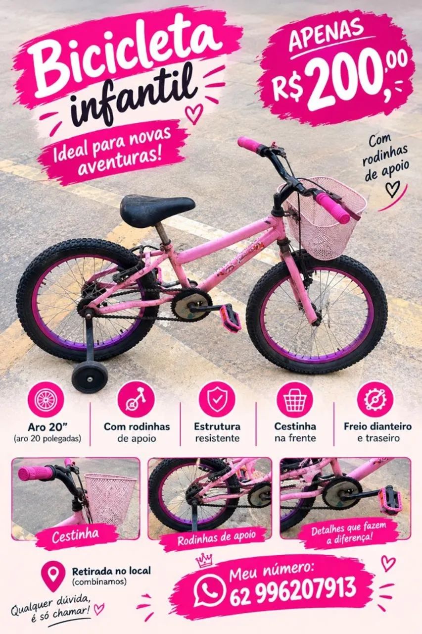 Bicicleta infantil