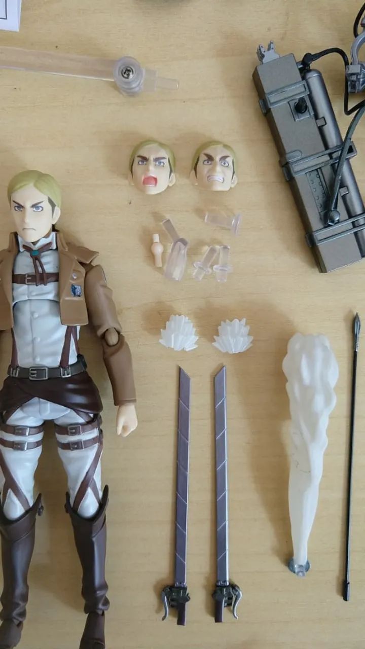 Erwin Smith - Attack on Titan - Shingeki no Kyojin - Figma - Foto 4