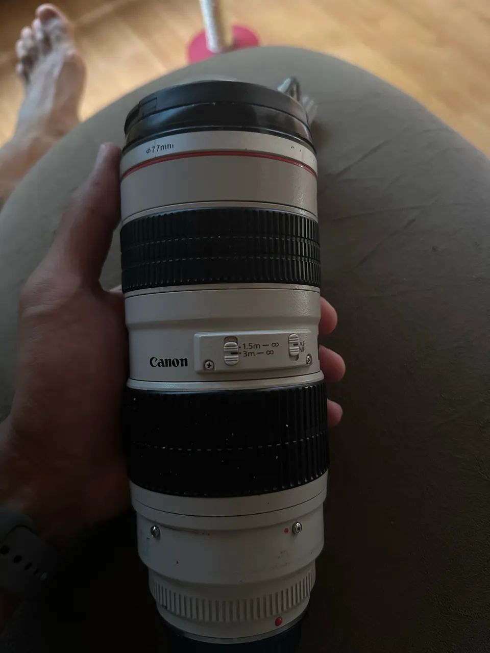 LENTE CANON 70-200mm 2.8 - LOCAÇÃO