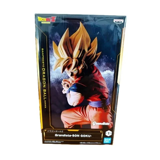 Action Figure Novo - DRAGON BALL Z [SON GOKU] 22cm Grandista