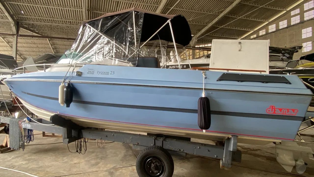 Lancha Diamar Tycoon 23 Cabinada - Foto 5