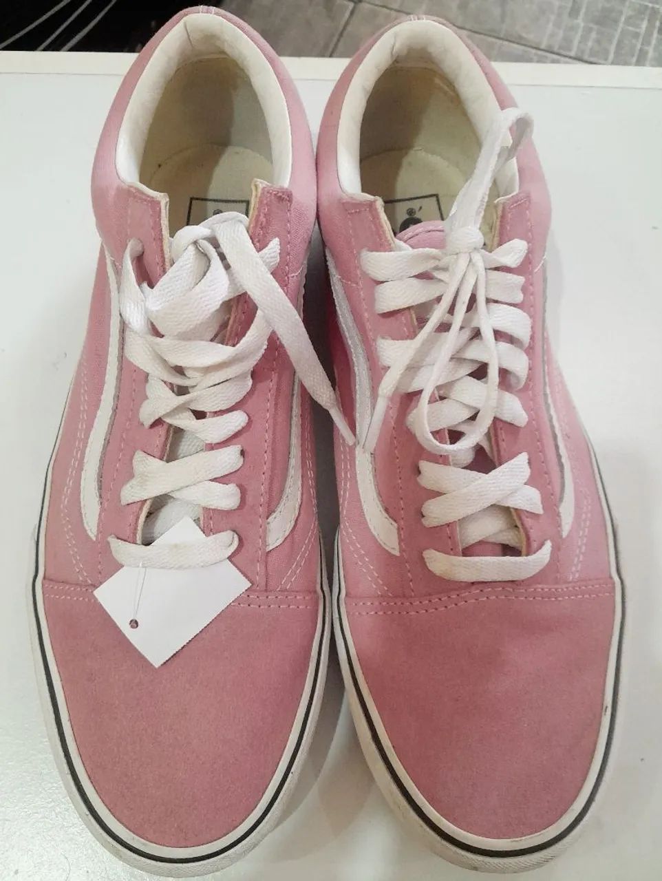 Tênis Vans original 41, na cor rosa.