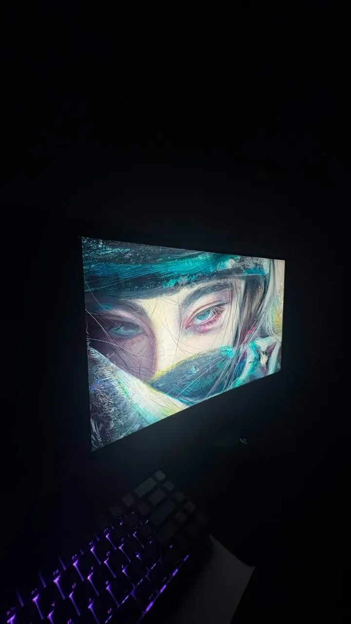 Monitor Curvo 23.8" Full HD 75Hz Brazil PC - Acompanha Cabos HDMI e Força - Foto 3