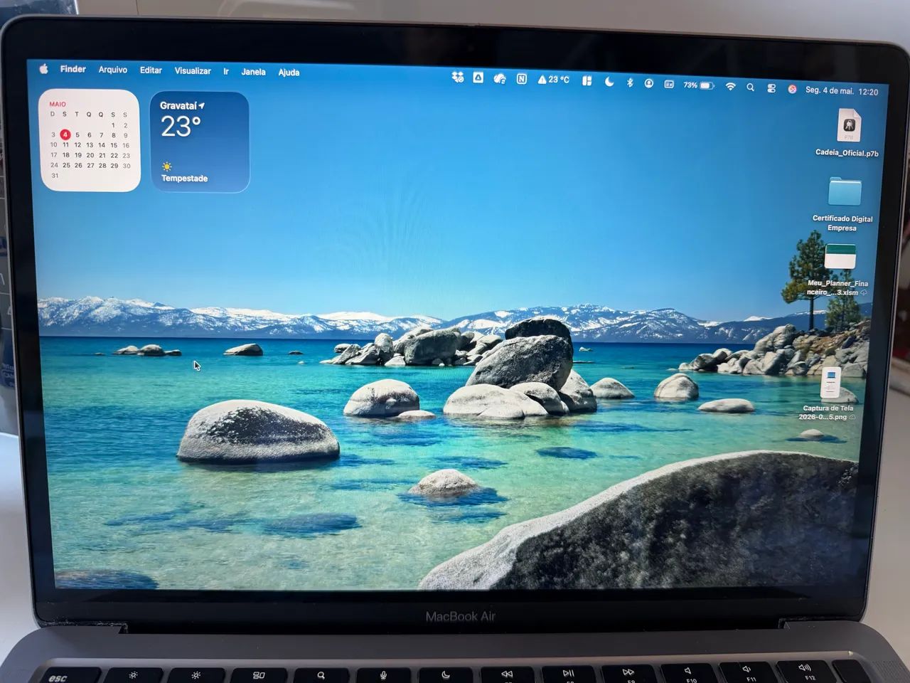 【美品】Apple MacBook Air 2020 M1 8GB/512GB OTH PRODUTOS - MacBook Air 2020, MGN63BZ/A, Chip M1, 13.3'', 8GB