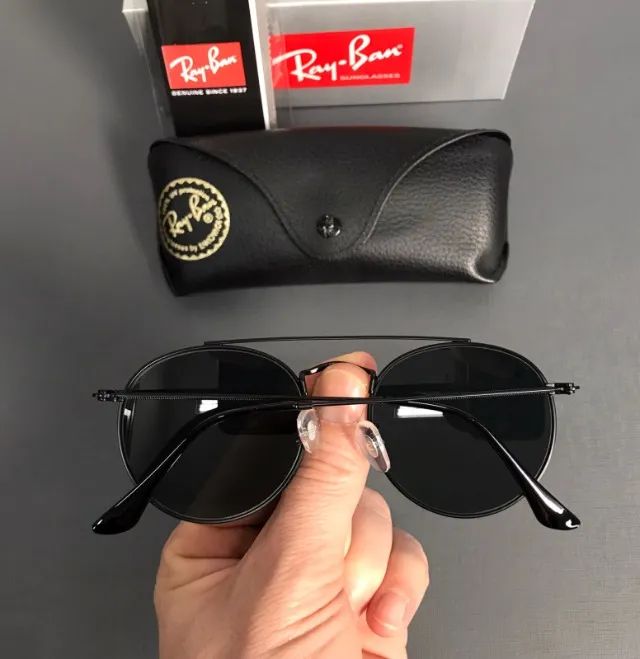 óculos de sol ray ban ponte dupla - Foto 4