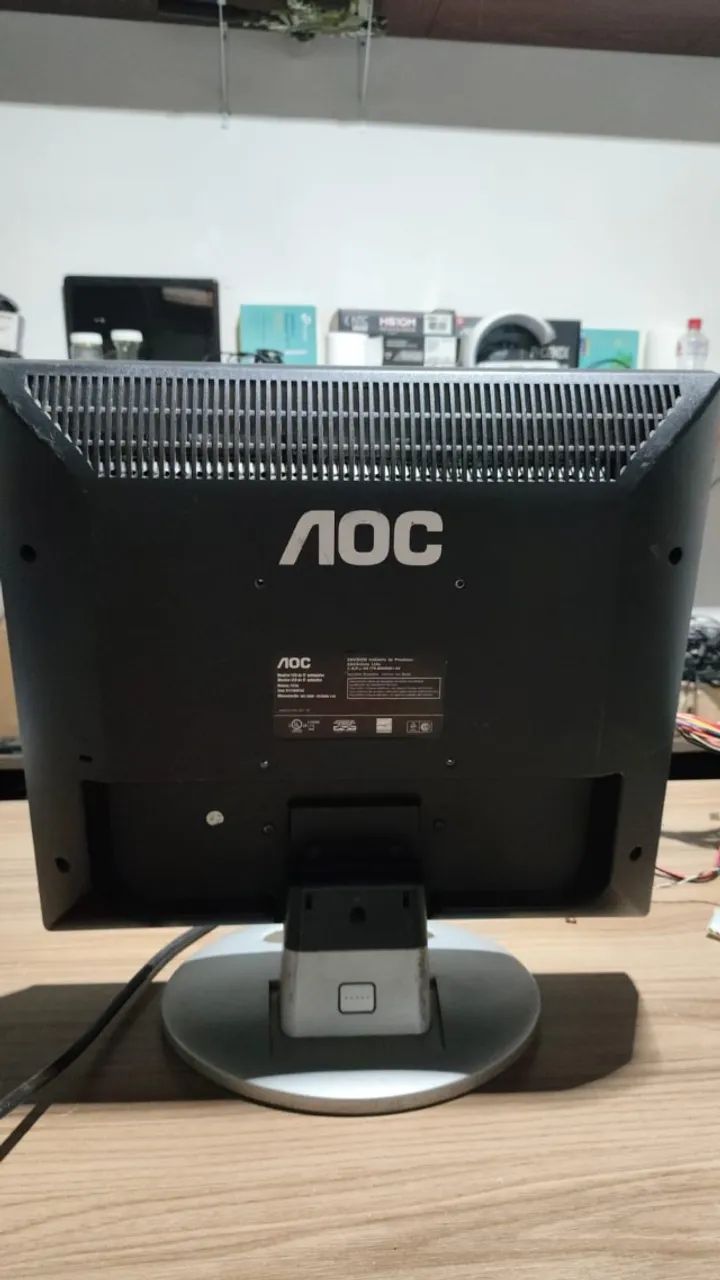 Monitor Lcd 17 Polegadas Aoc 712sa - Foto 5