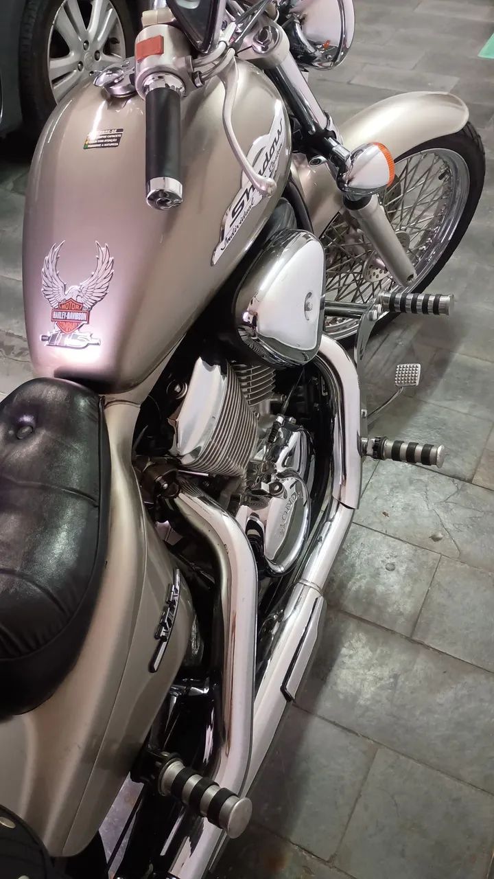 Moto Shadow 600 VT impecável  - Foto 2