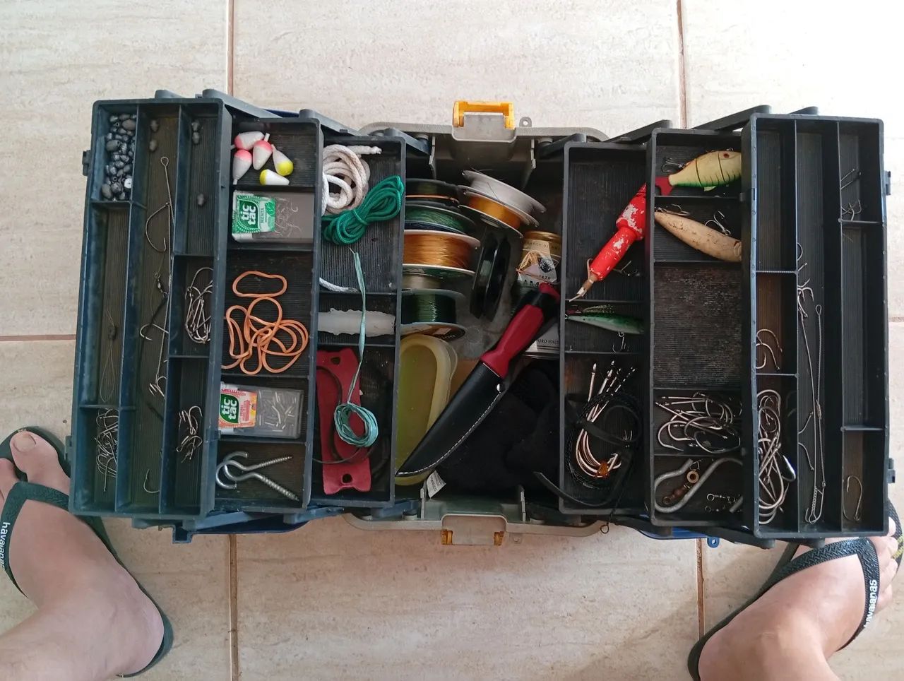 Vendo tralha pesca  - Foto 2