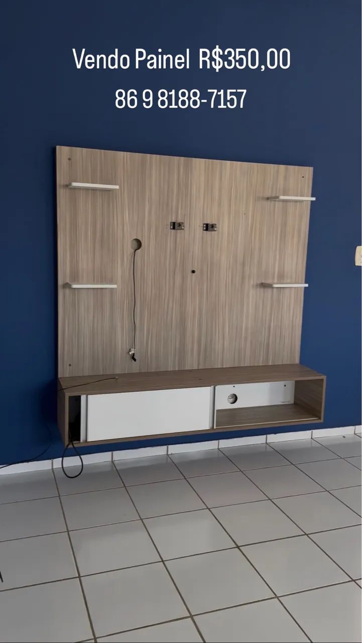 Cama, ar condicionado e Painel 