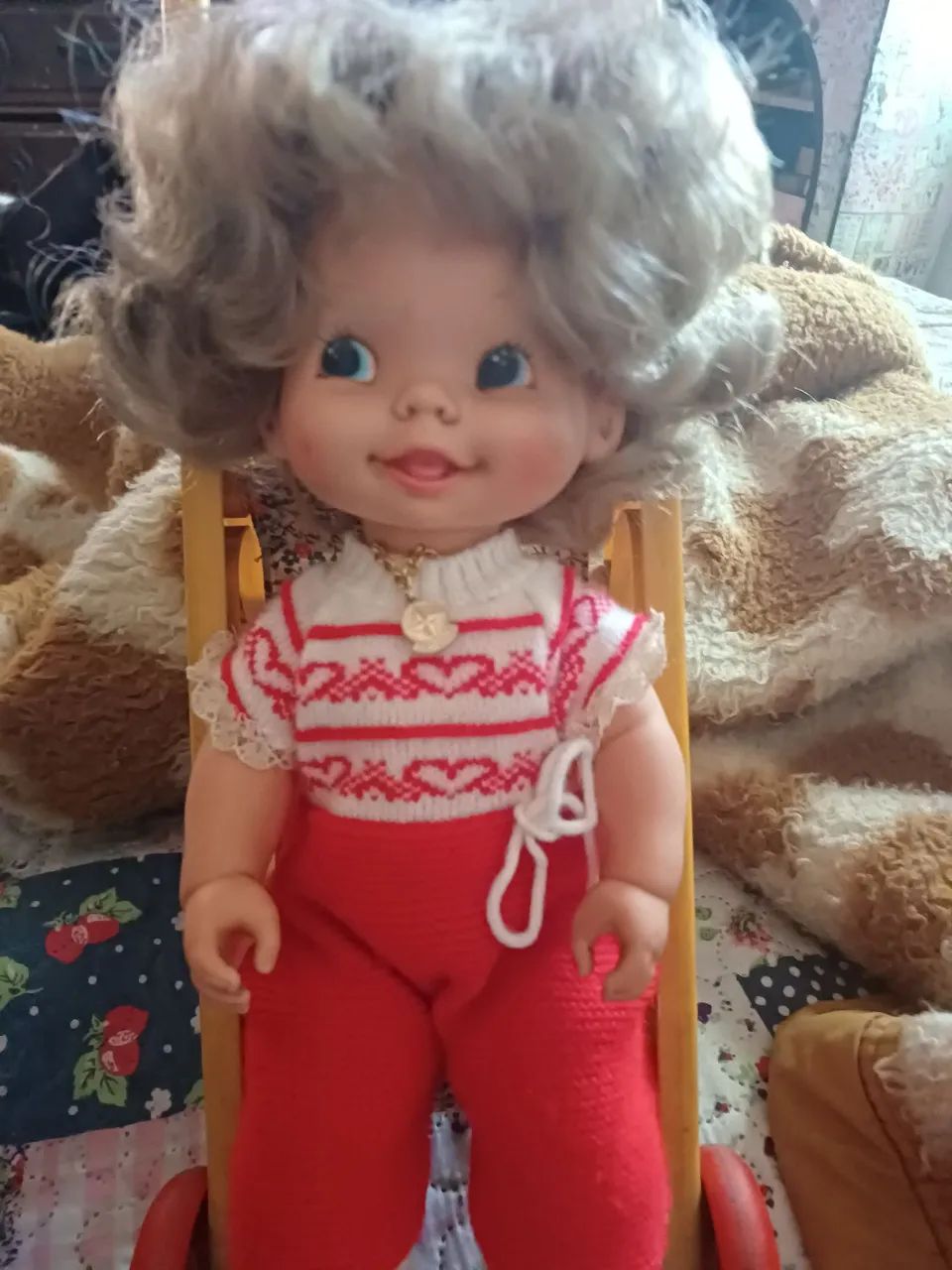 Boneca estrela antiga.  - Foto 3