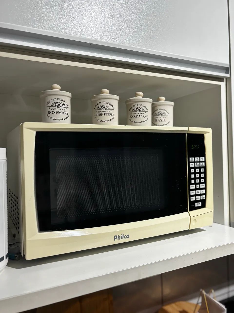 Microondas + Sanduícheira Nova na Caixa