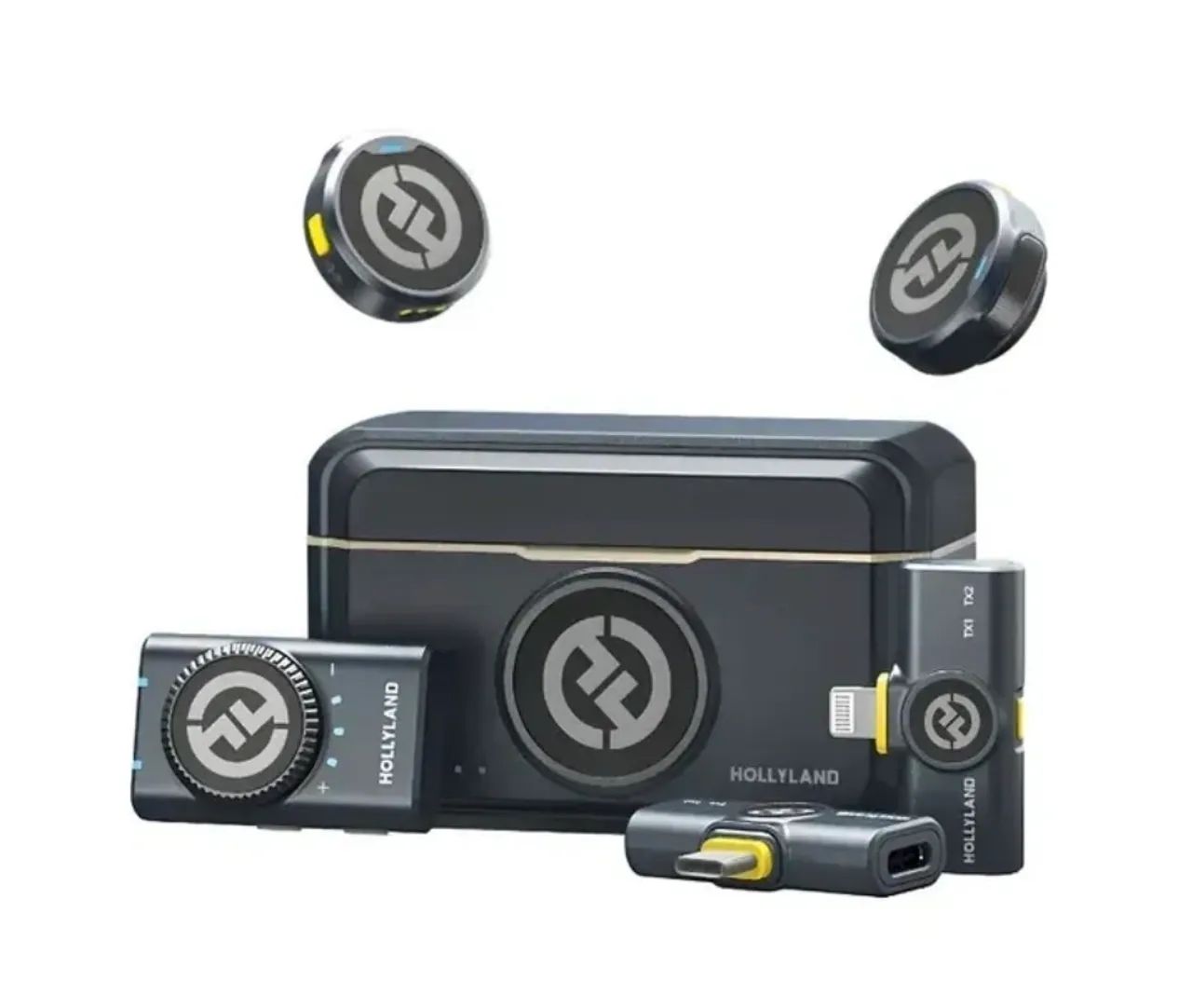 Microfone Hollyland Lark M2 Combo Lacrado
