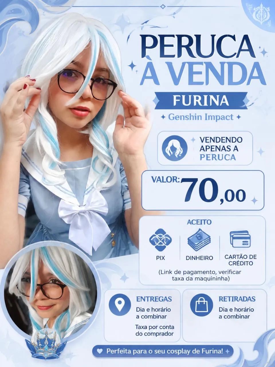 Cosplays e Perucas - Foto 5