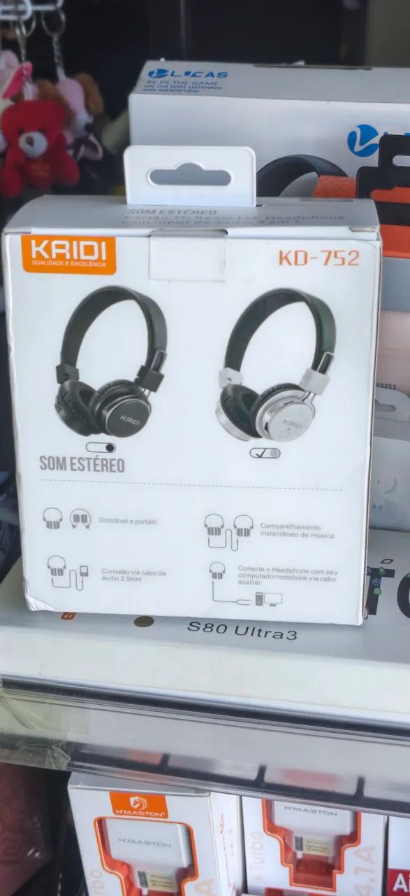 Fone de ouvido bluetooth Kaidi  - Foto 3