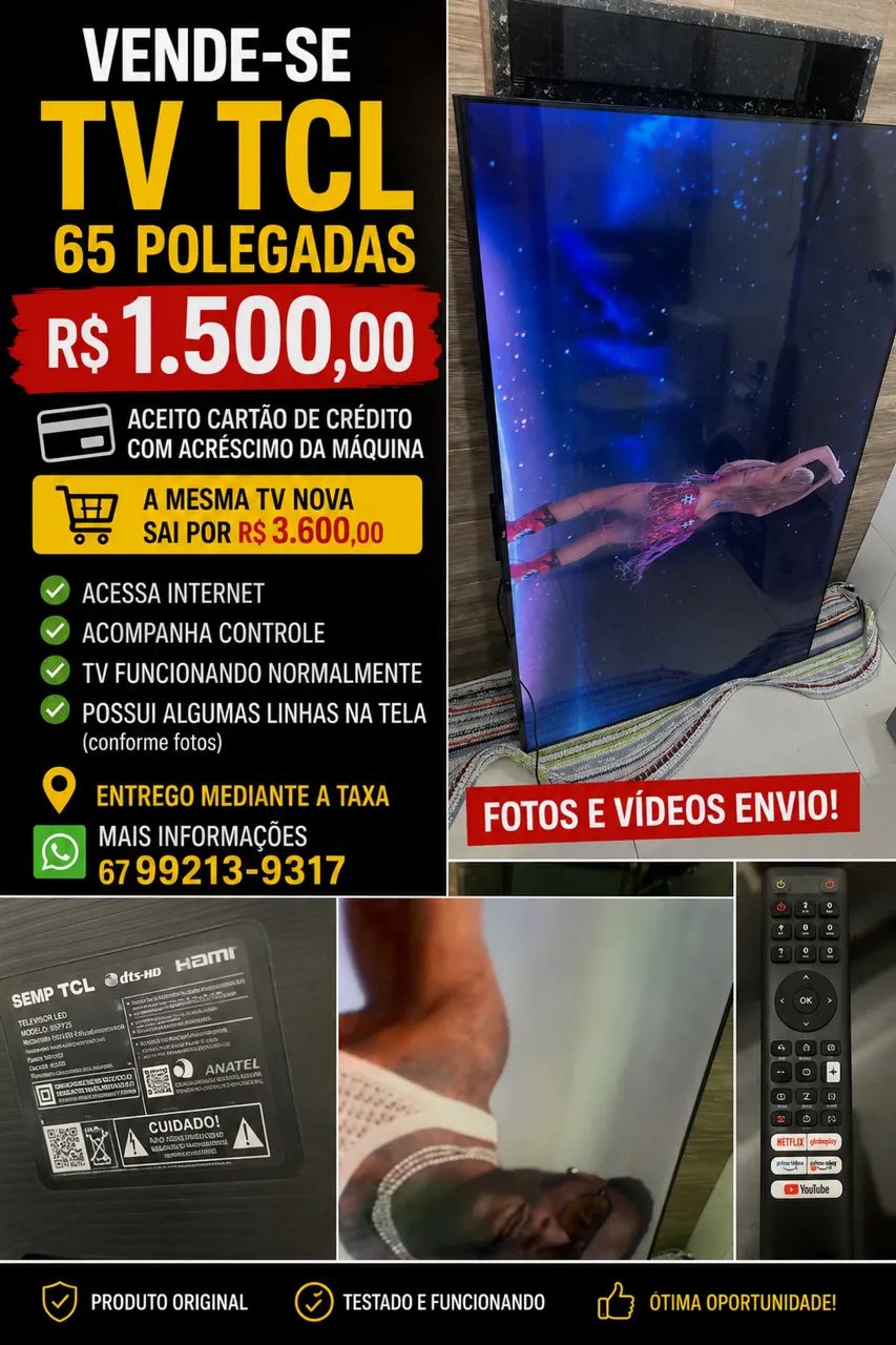 TV TCL 65 - Foto 5