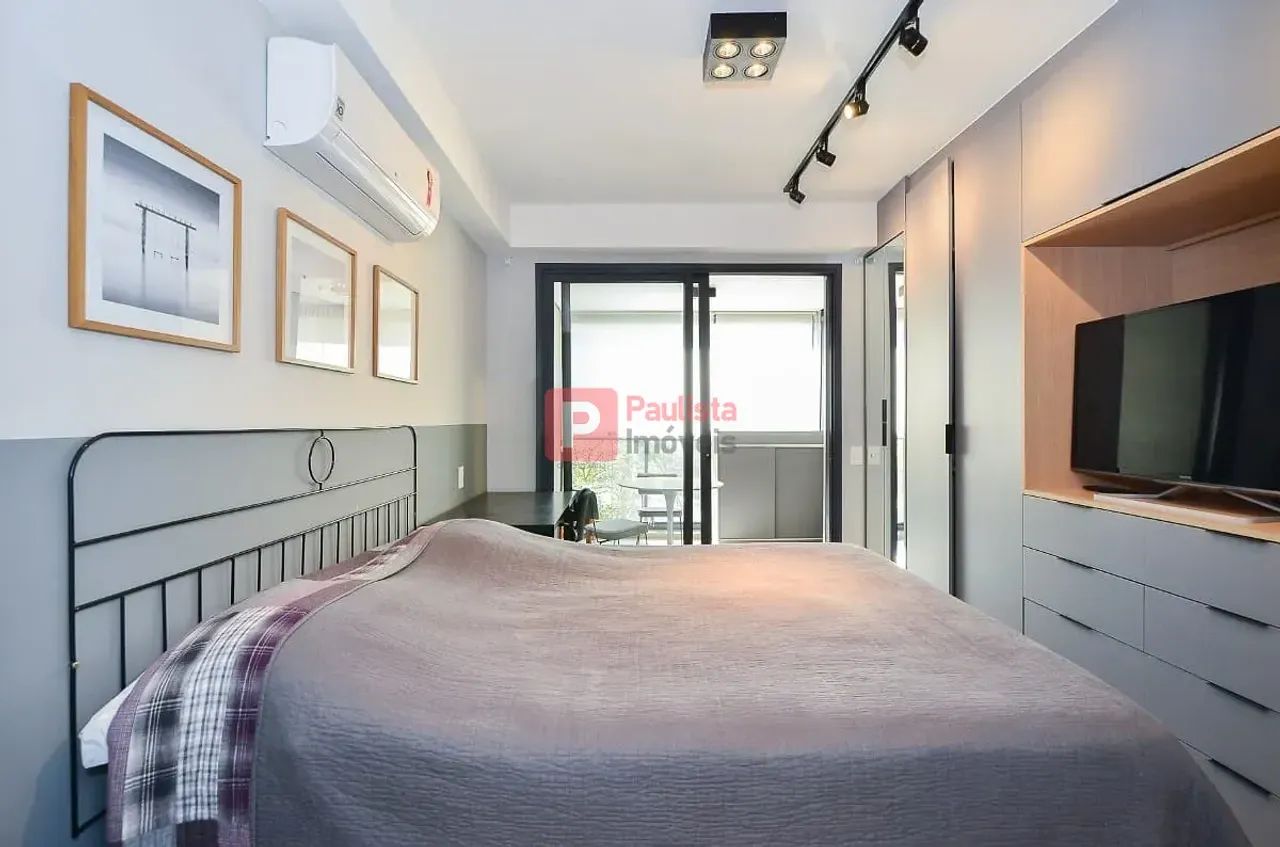 Studio à venda com 29,28m², 1 Quarto em Moema, Estúdio Moderno e Pronto para Morar - Foto 4