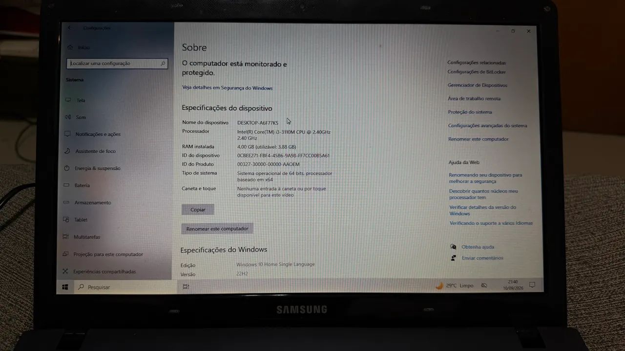 Vendo notebook 450 - Foto 2