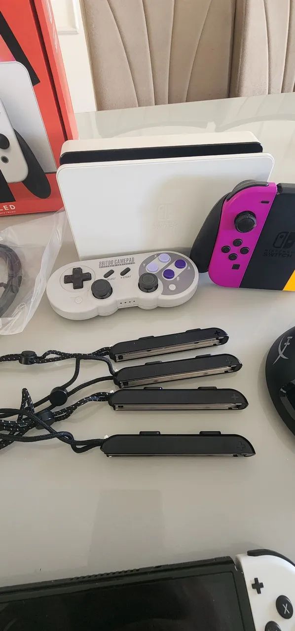 Switch OLED Completo Original - Foto 4