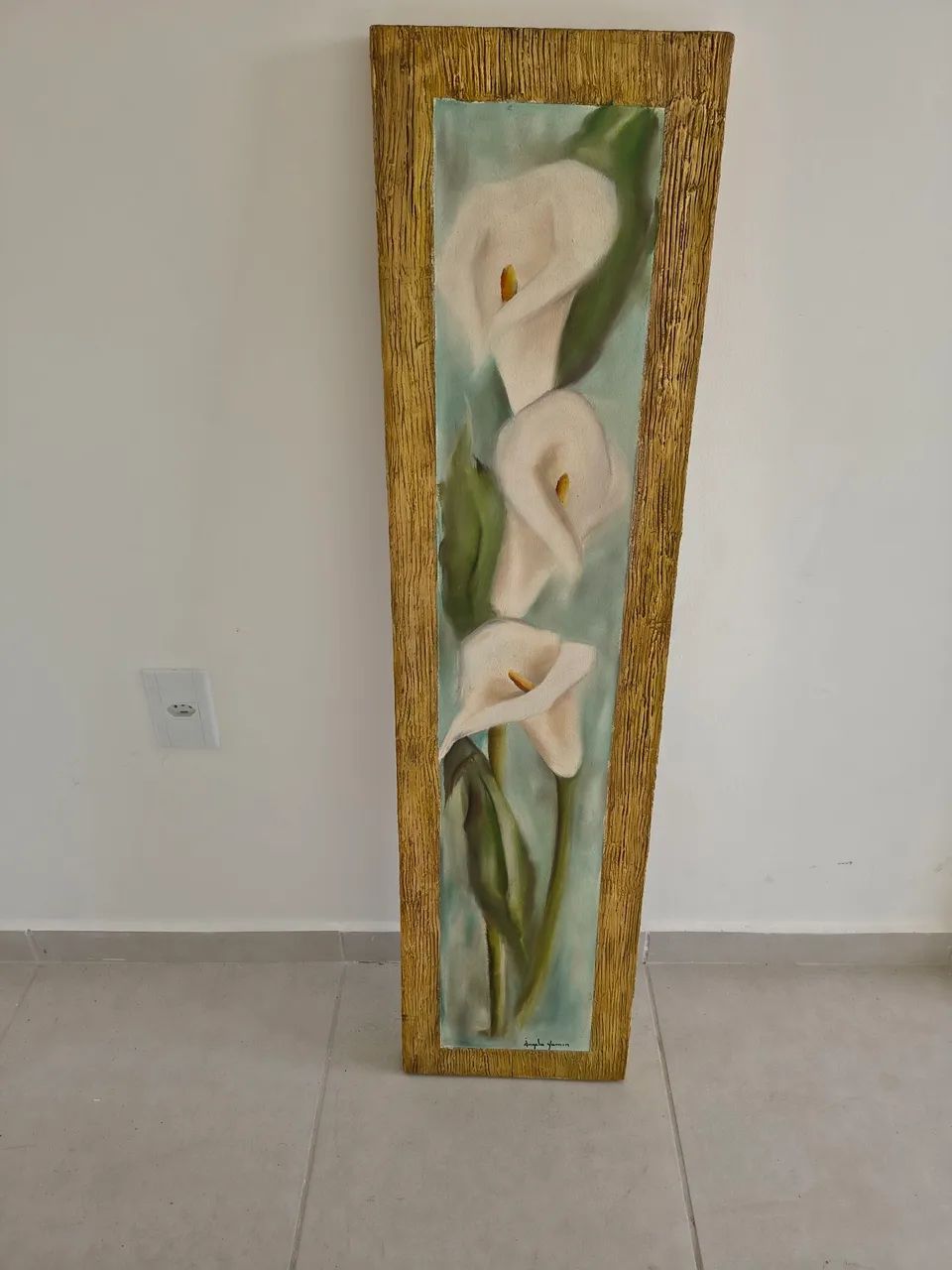 Quadro copo de leite  - Foto 2