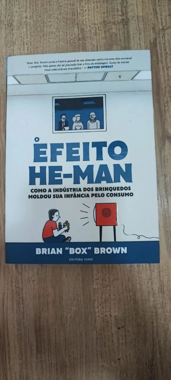 O Efeito He-Man; Brian "Box" Brown - Editora Mino