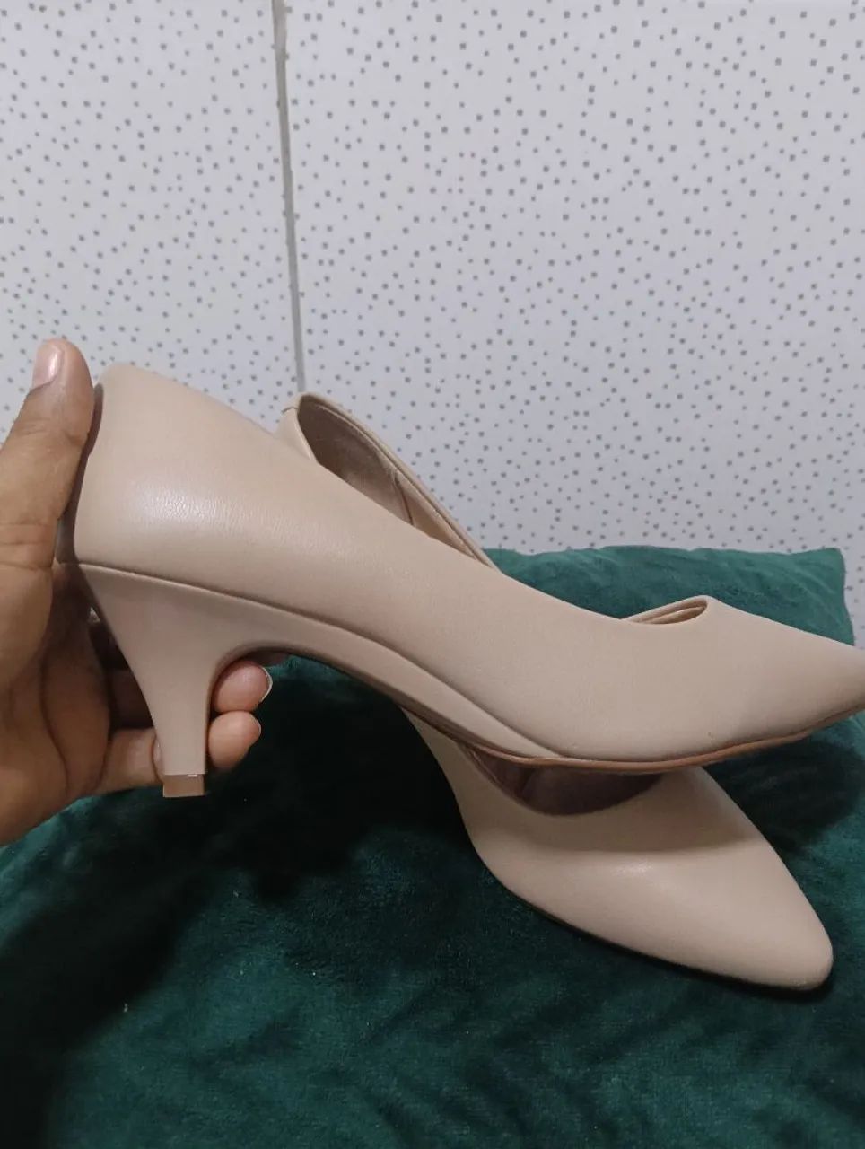 Sapato scarpin nude 38 - Foto 4