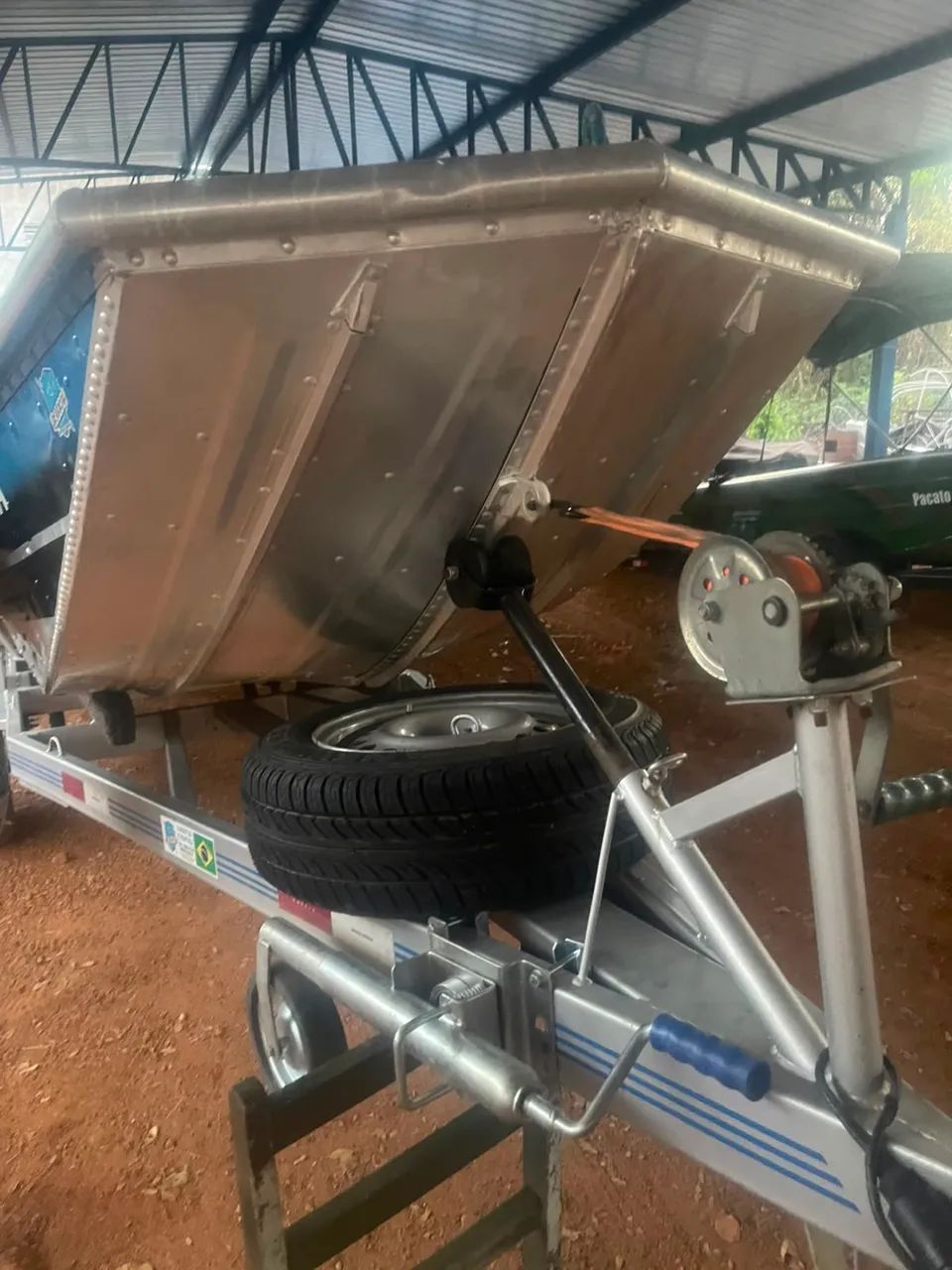 Canoa com motor - Foto 4