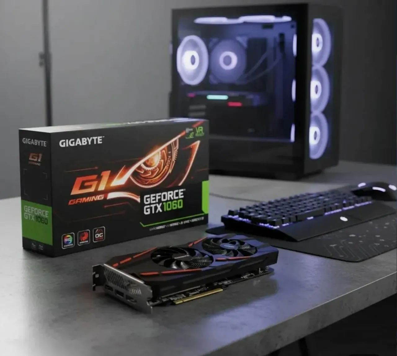 Placa de vídeo NVIDIA GTX 1060 6gb gigabyte - Placas de Vídeo