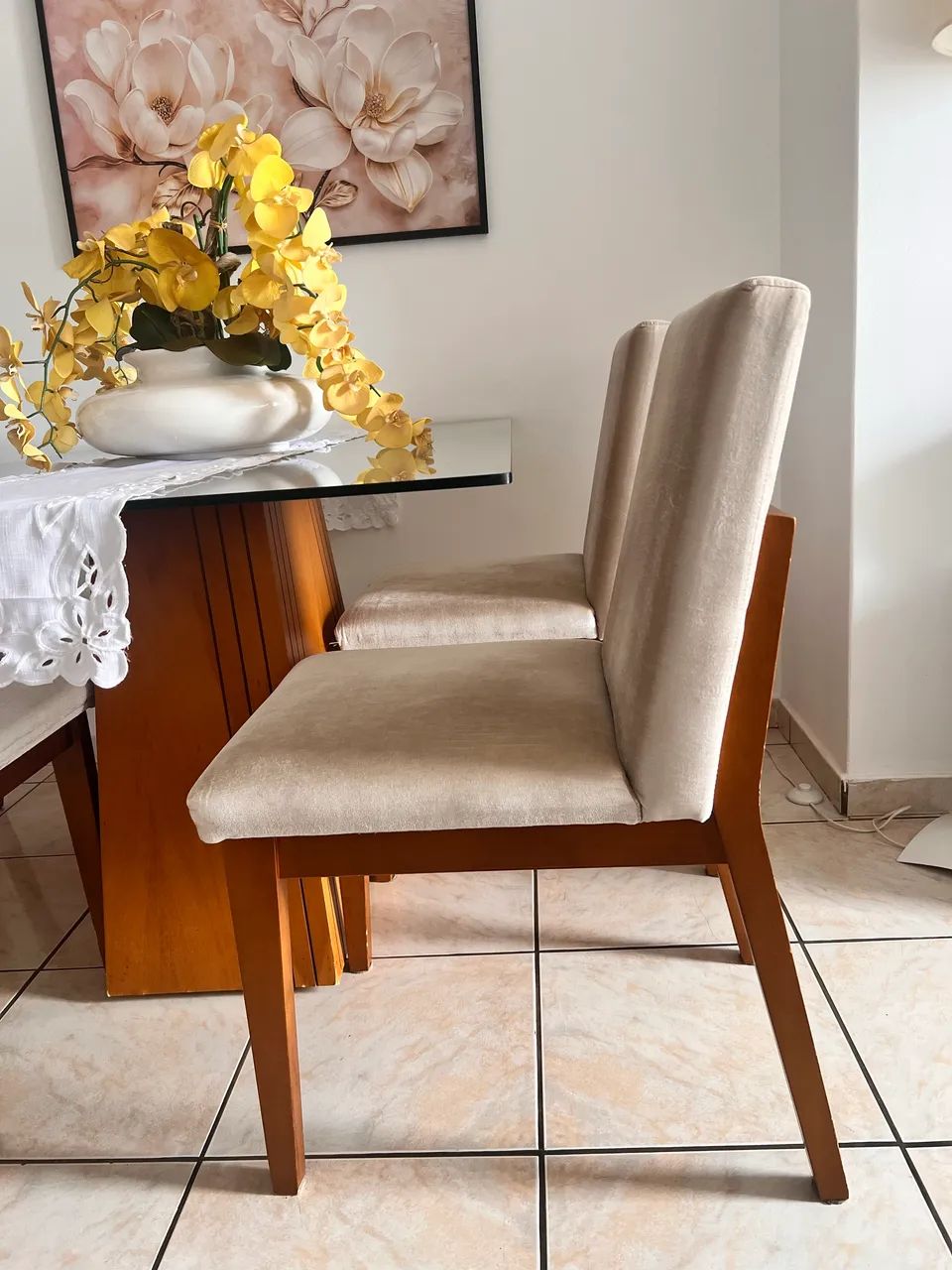 Mesa com 4 cadeiras  - Foto 4