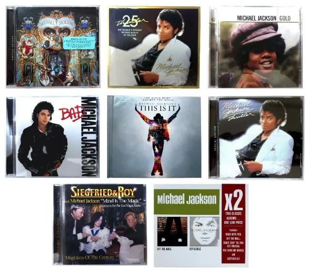 Michael Jackson (CDs Nacionais e Importados)