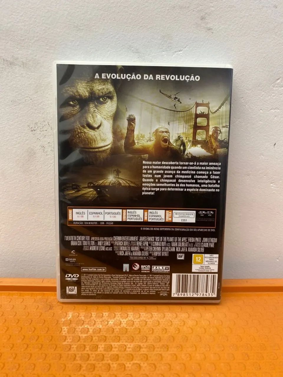 DVD Planeta dos Macacos A origem - Foto 2